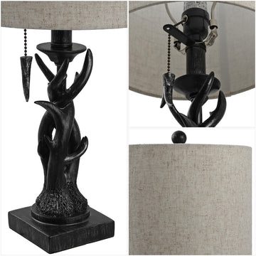 Gaston 20.5" Resin Mini LED Table Lamp